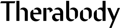 Logo de la marque Therabody - couleur noire