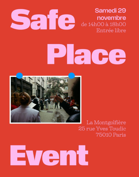 Frame 53 – safe place - TALK « SAFE PLACE »