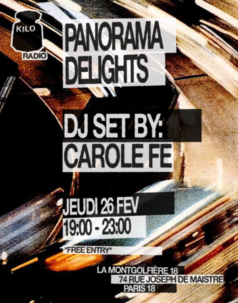 Frame 53 – carolfe - PANORAMA DELIGHTS – DJ SET 