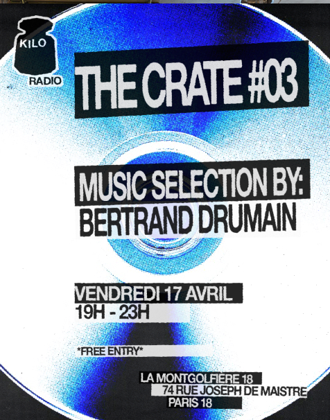 Frame 53 – The crate AVRIL - THE CRATE #03 – DJ SET 18/04 