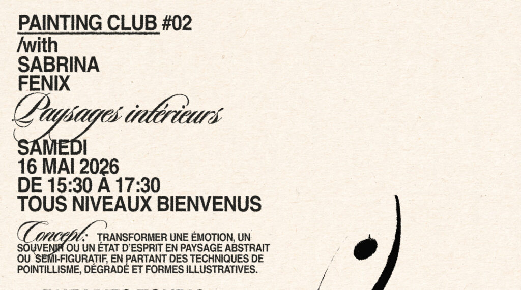 PAINTING CLUB #02 – Cours 16/05  - image principale