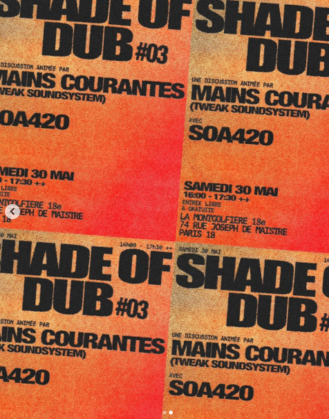 Frame 53 – SHADE OF DUB - SHADE OF DUB – 30/05 