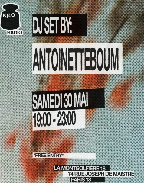 Frame 53 – antoinette MAI - DJ SET du 30/05 